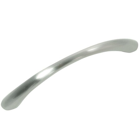 Grilltown 75128 96 mm Tapered Arch Pull - Brushed Satin Nickel, 6PK GR3207286